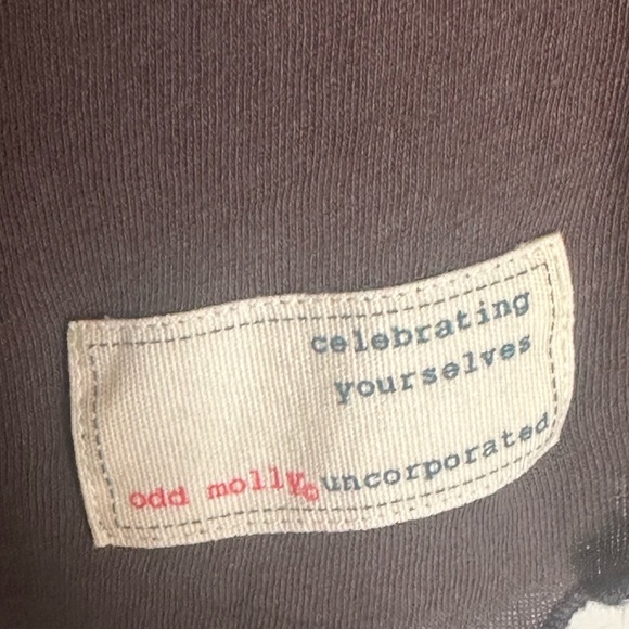 Odd Molly / Anthropologie Daydreaming Collection Gray Mind Rinse Tank Top. New. - Picture 4 of 13